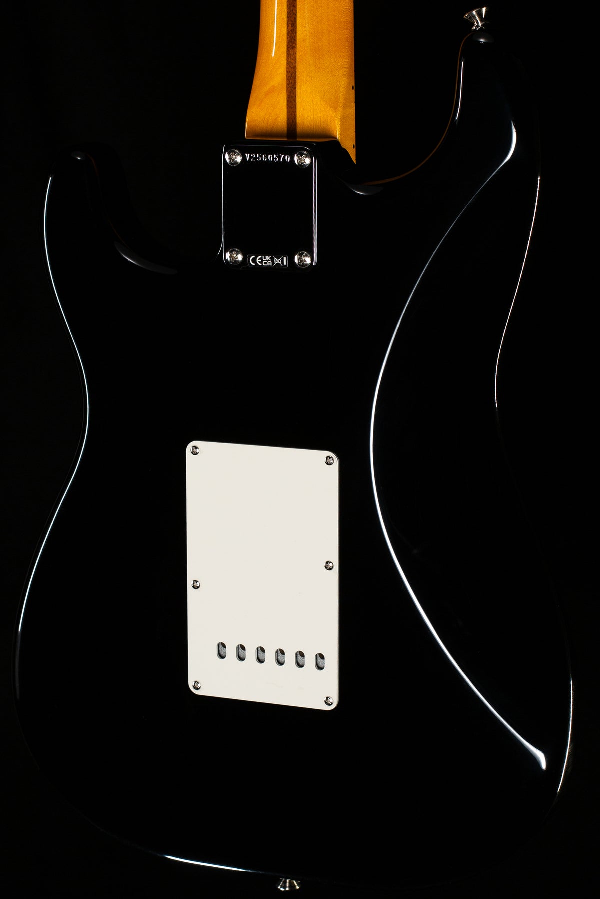 Fender American Vintage II 1957 Stratocaster Maple Fingerboard Black (570)