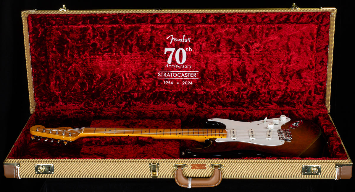 Fender 70th Anniversary American Vintage II 1954 Stratocaster 2-Color Sunburst (906)