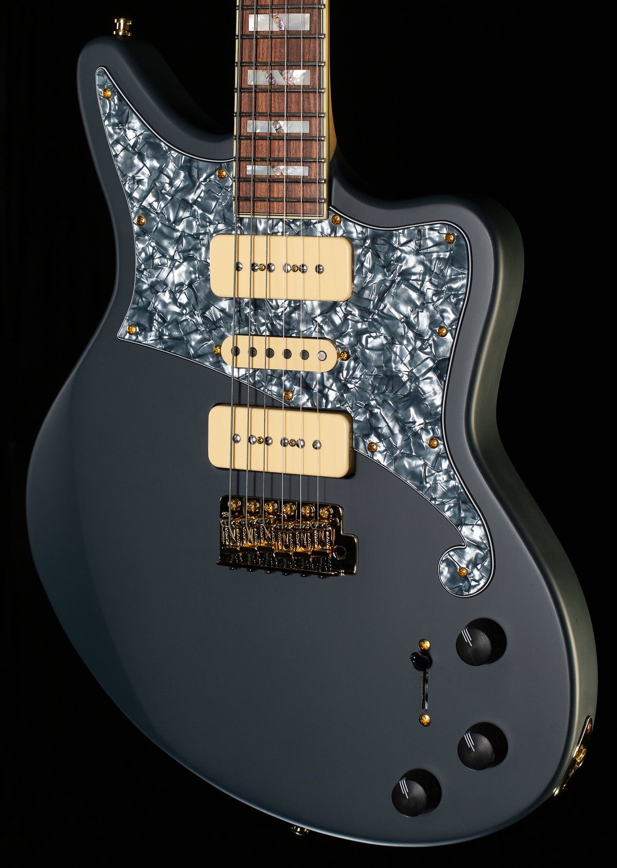 D&#39;Angelico Deluxe Bob Weir Bedford Matte Stone (365)