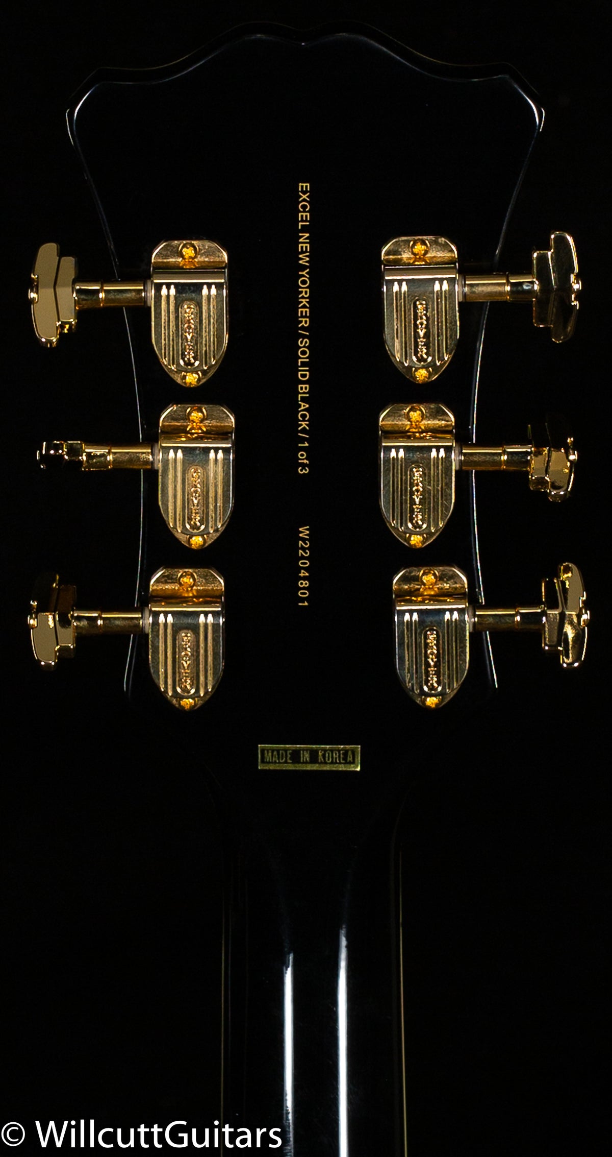 D'Angelico Excel New Yorker Legacy Black (801) - Willcutt