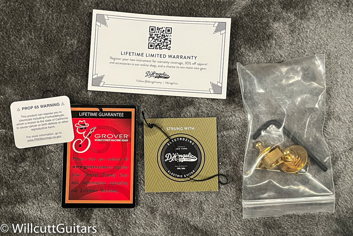 D&#39;Angelico Excel New Yorker Legacy Black (801)