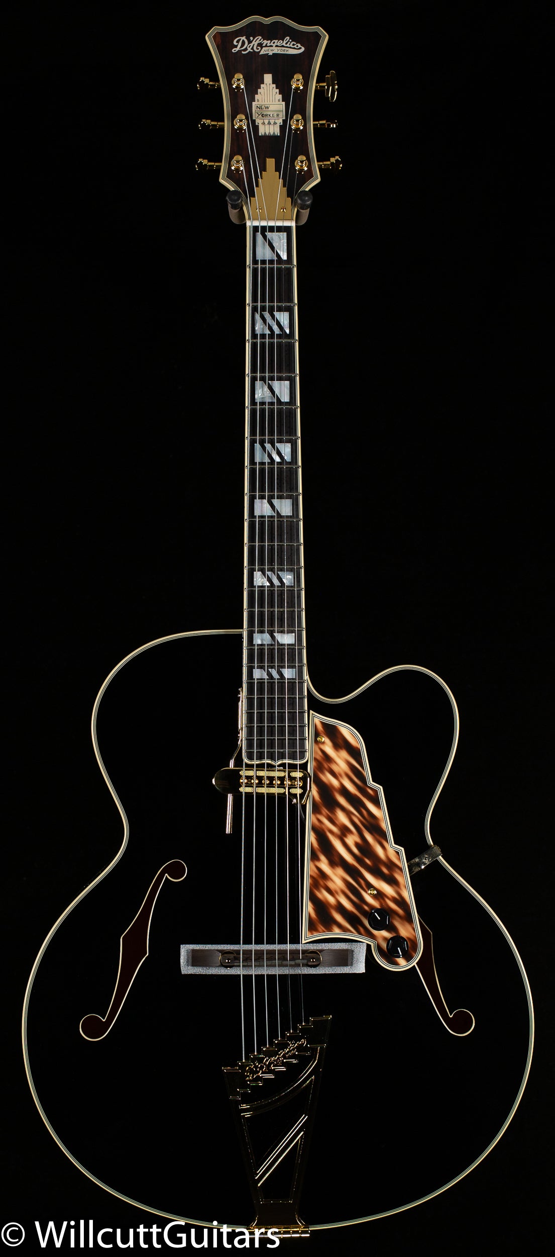 D&#39;Angelico Excel New Yorker Legacy Black (802)