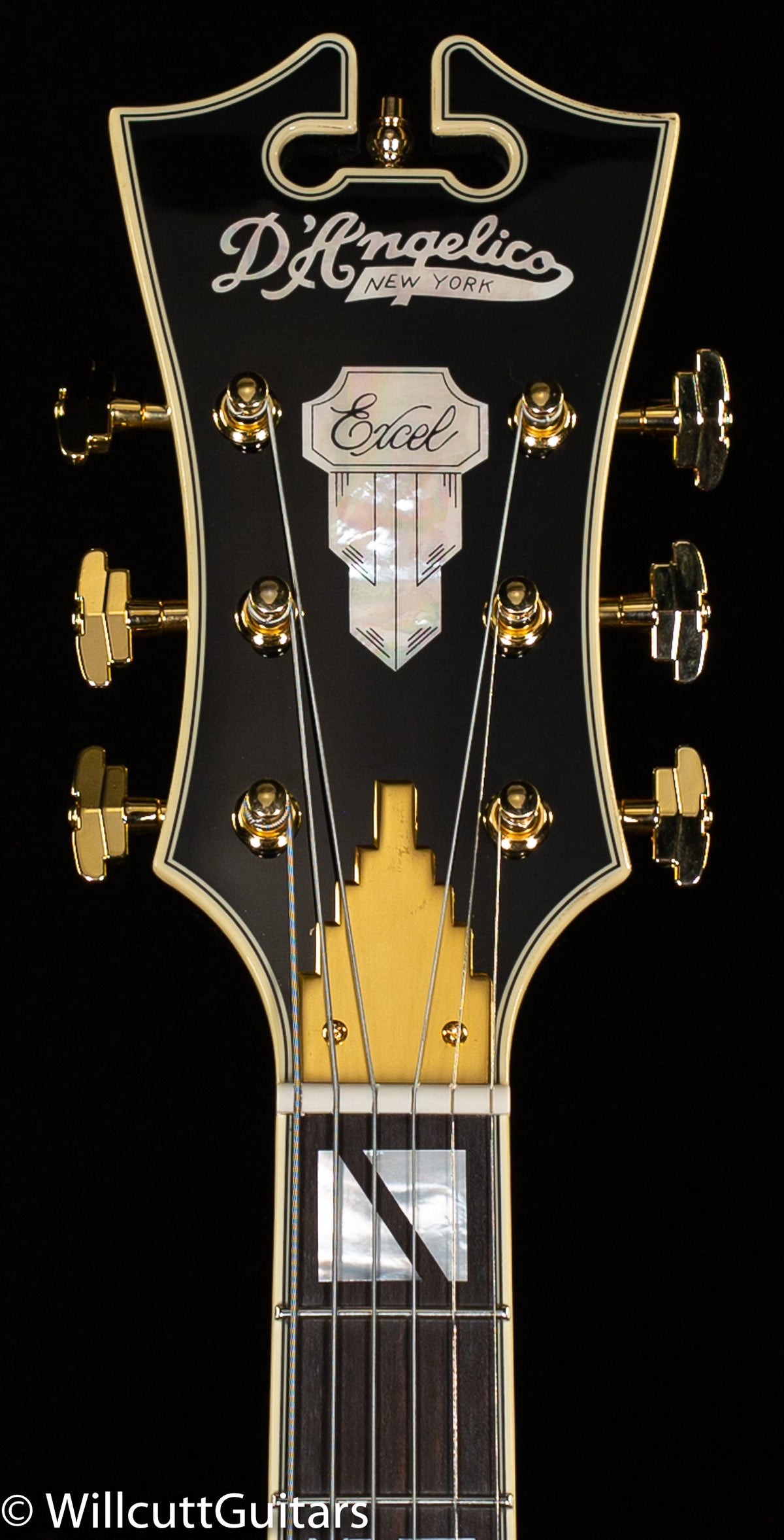 D&#39;Angelico Excel EXL-1 Legacy Solid Black (810)