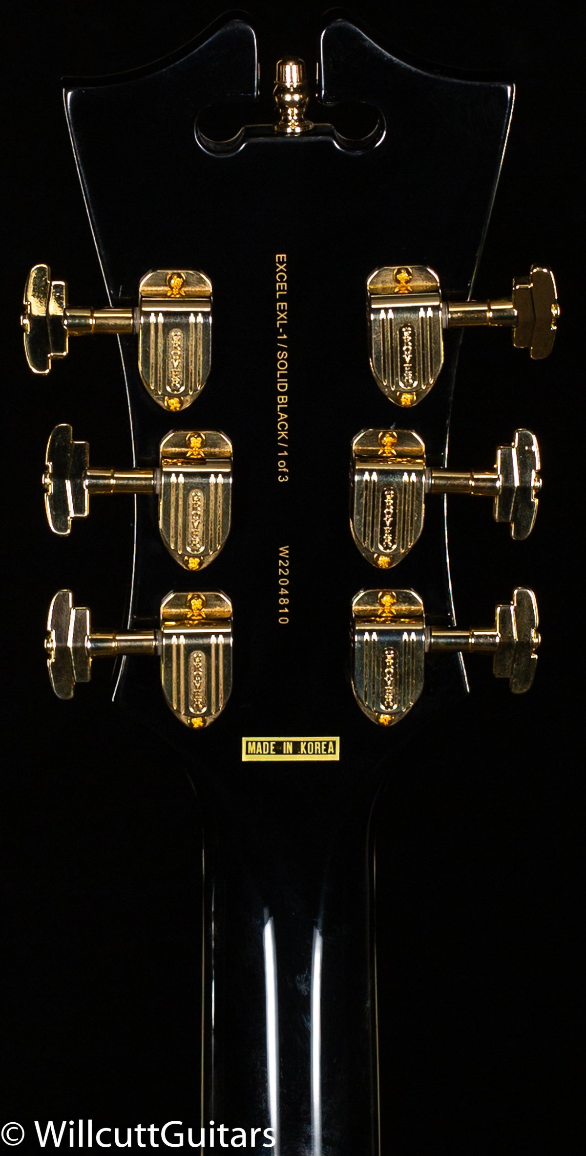 D&#39;Angelico Excel EXL-1 Legacy Solid Black (810)