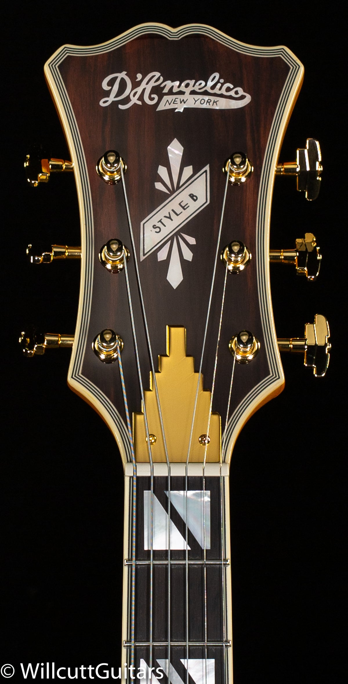 D&#39;Angelico Excel Style B Legacy Amber (818)