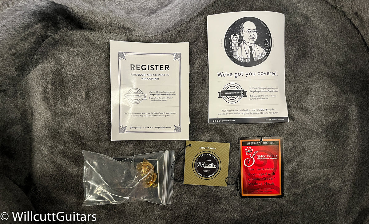 D&#39;Angelico Excel Style B Legacy Amber (818)