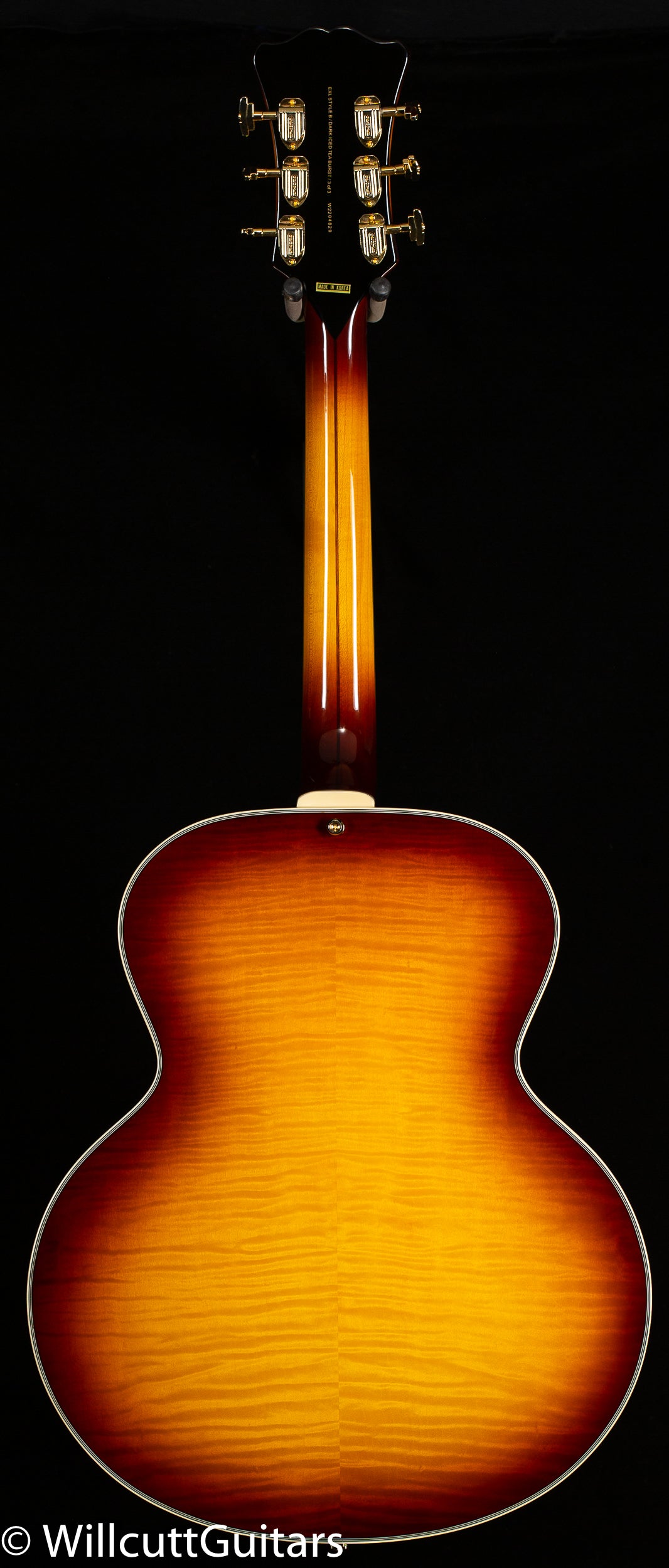 D&#39;Angelico Excel Style B Legacy Dark Iced Tea Burst (829)