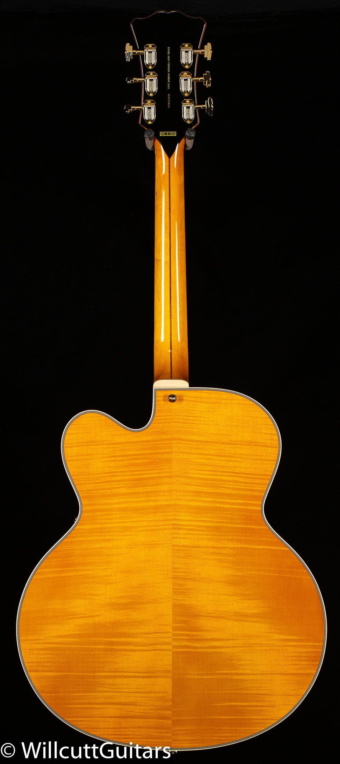D'Angelico Excel New Yorker Legacy Amber (833) - Willcutt Guitars