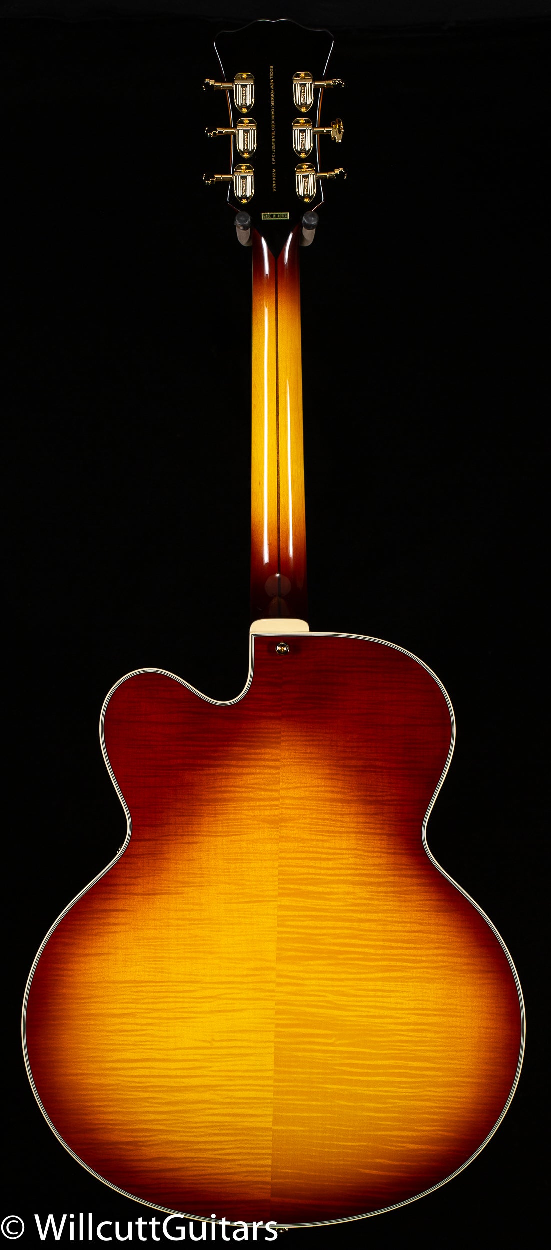 D&#39;Angelico Excel New Yorker Legacy Dark Iced Tea Burst (836)