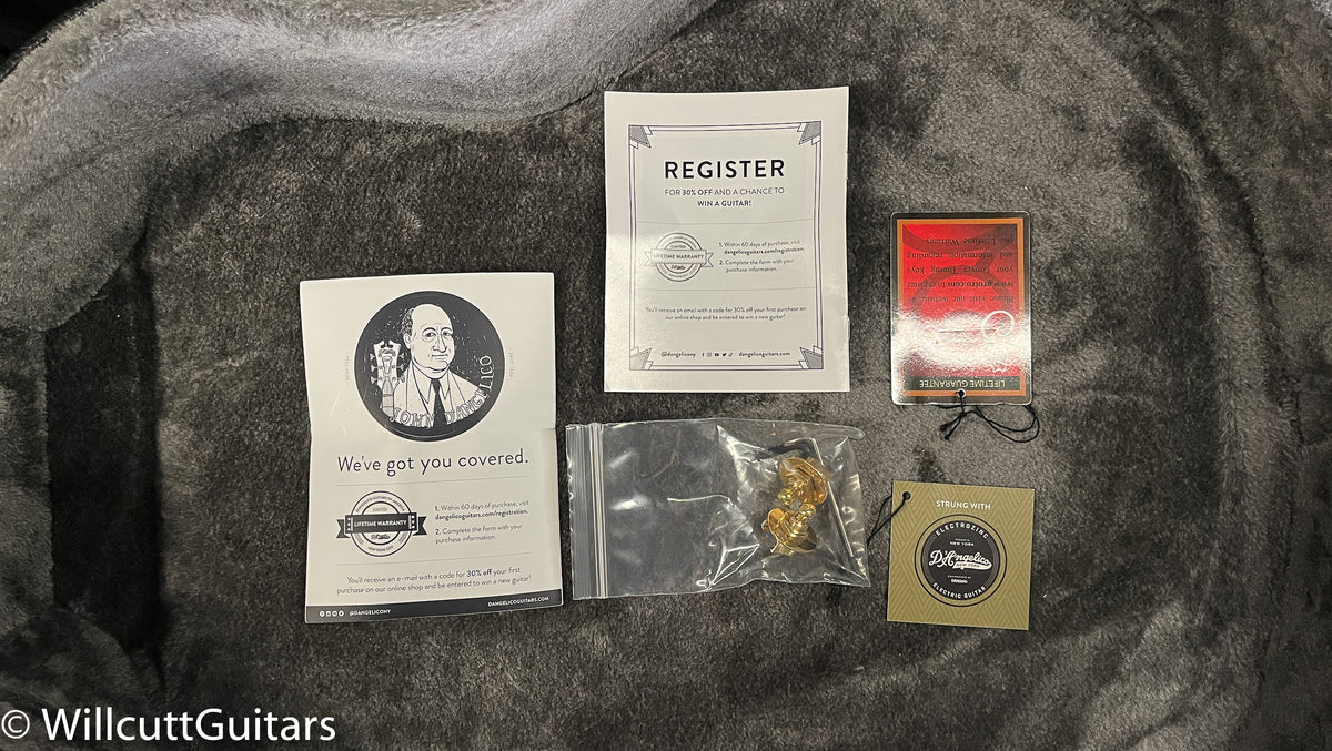 D&#39;Angelico Excel New Yorker Legacy Dark Iced Tea Burst (836)