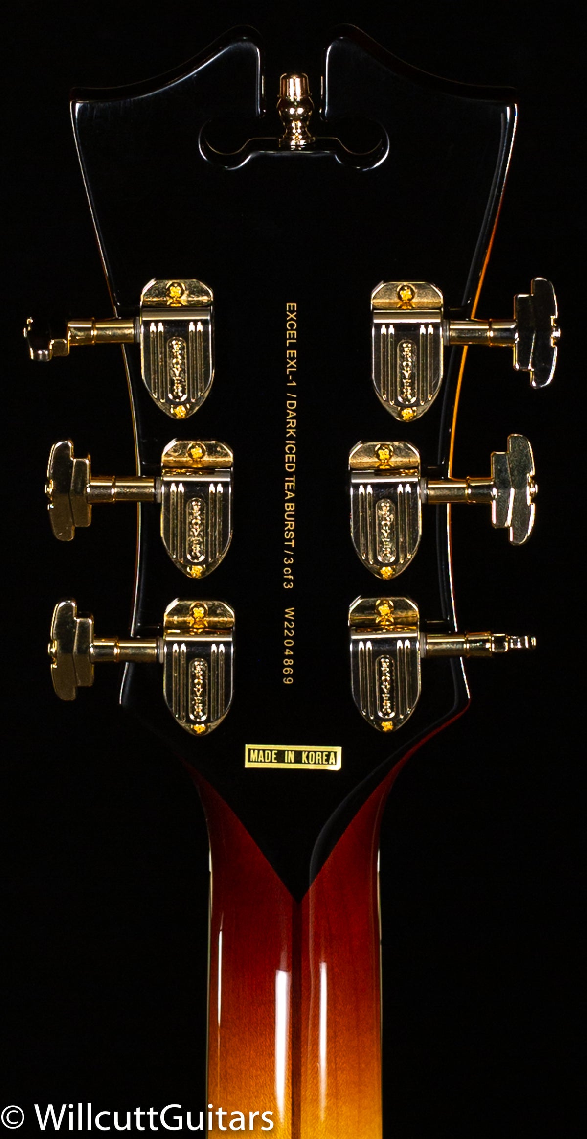 D&#39;Angelico Excel EXL-1 Legacy Dark Iced Tea Burst (869)