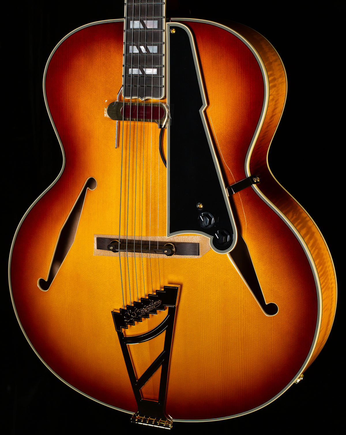 D&#39;Angelico Excel Style B Legacy Dark Iced Tea Burst (628)