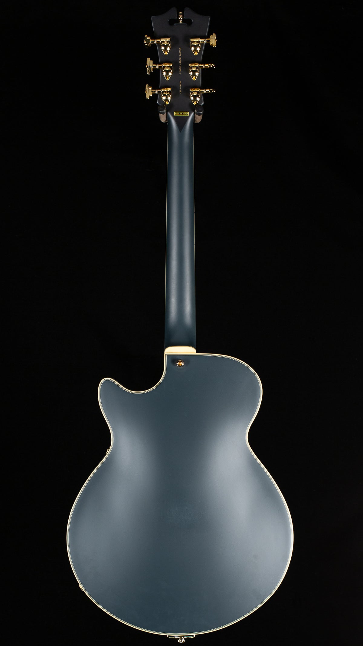 D'Angelico Deluxe Bobby Weir 3 SS Matte Stone (287)