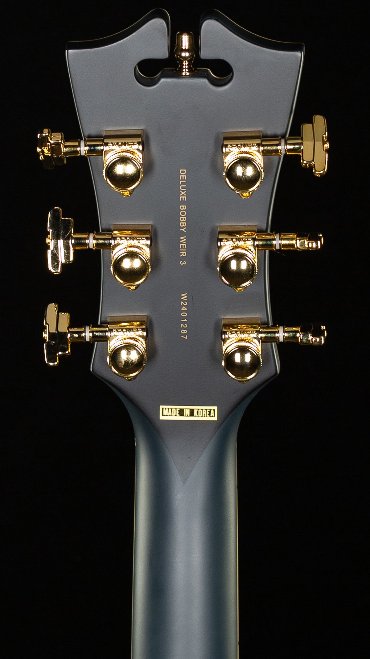 D'Angelico Deluxe Bobby Weir 3 SS Matte Stone (287)