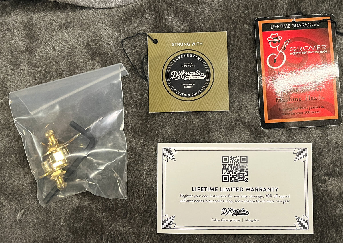 D&#39;Angelico Deluxe Bobby Weir 3 Matte Stone (292)