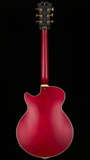 D'Angelico Deluxe Bobby Weir 3 Satin Trans Wine (368)