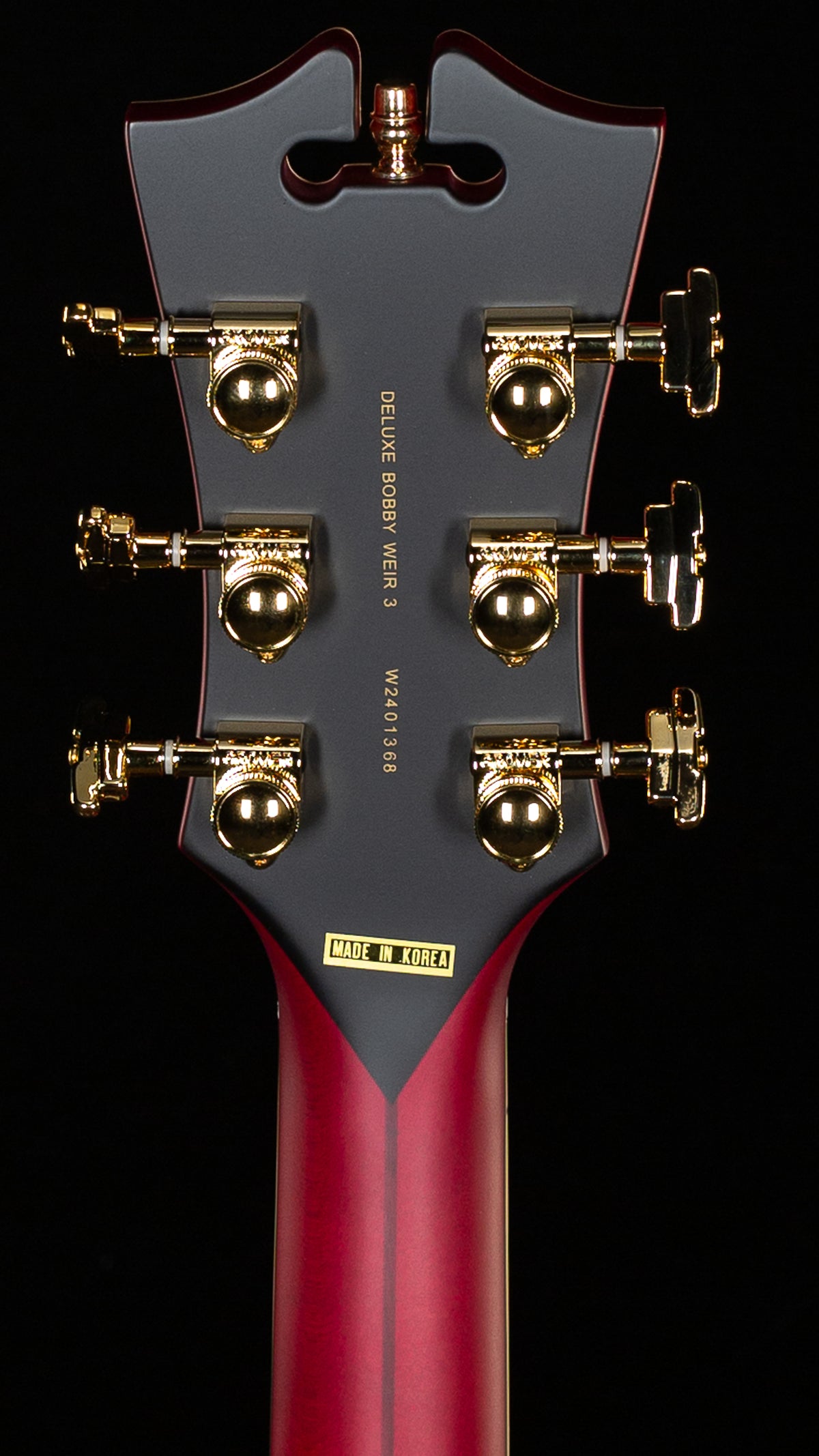 D&#39;Angelico Deluxe Bobby Weir 3 Satin Trans Wine (368)
