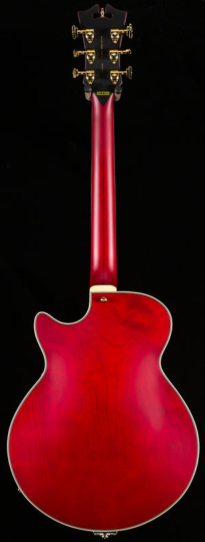 D'Angelico Deluxe Bobby Weir 3 Satin Trans Wine (375)