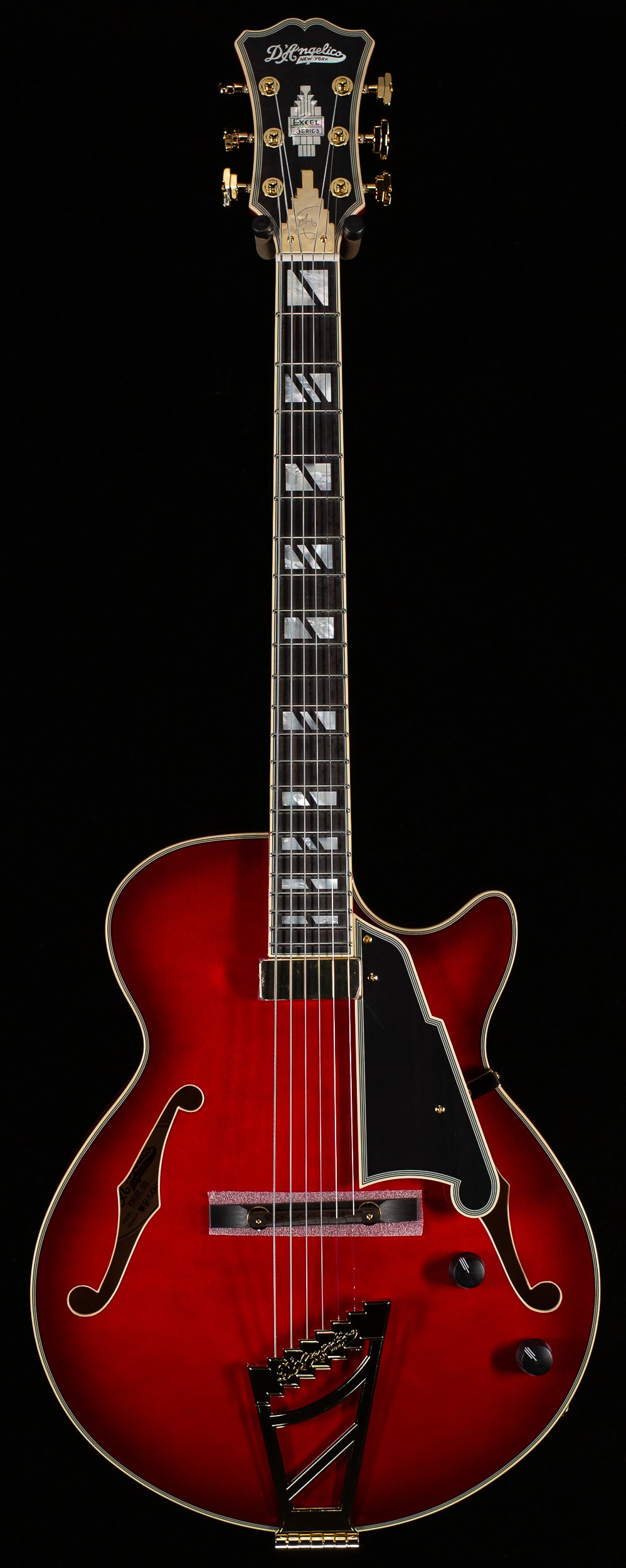 D'Angelico Excel SS サンバースト ギター ハードケース付 D'Angelico Excel SS XT Semi-hollowbody Electric Guitar