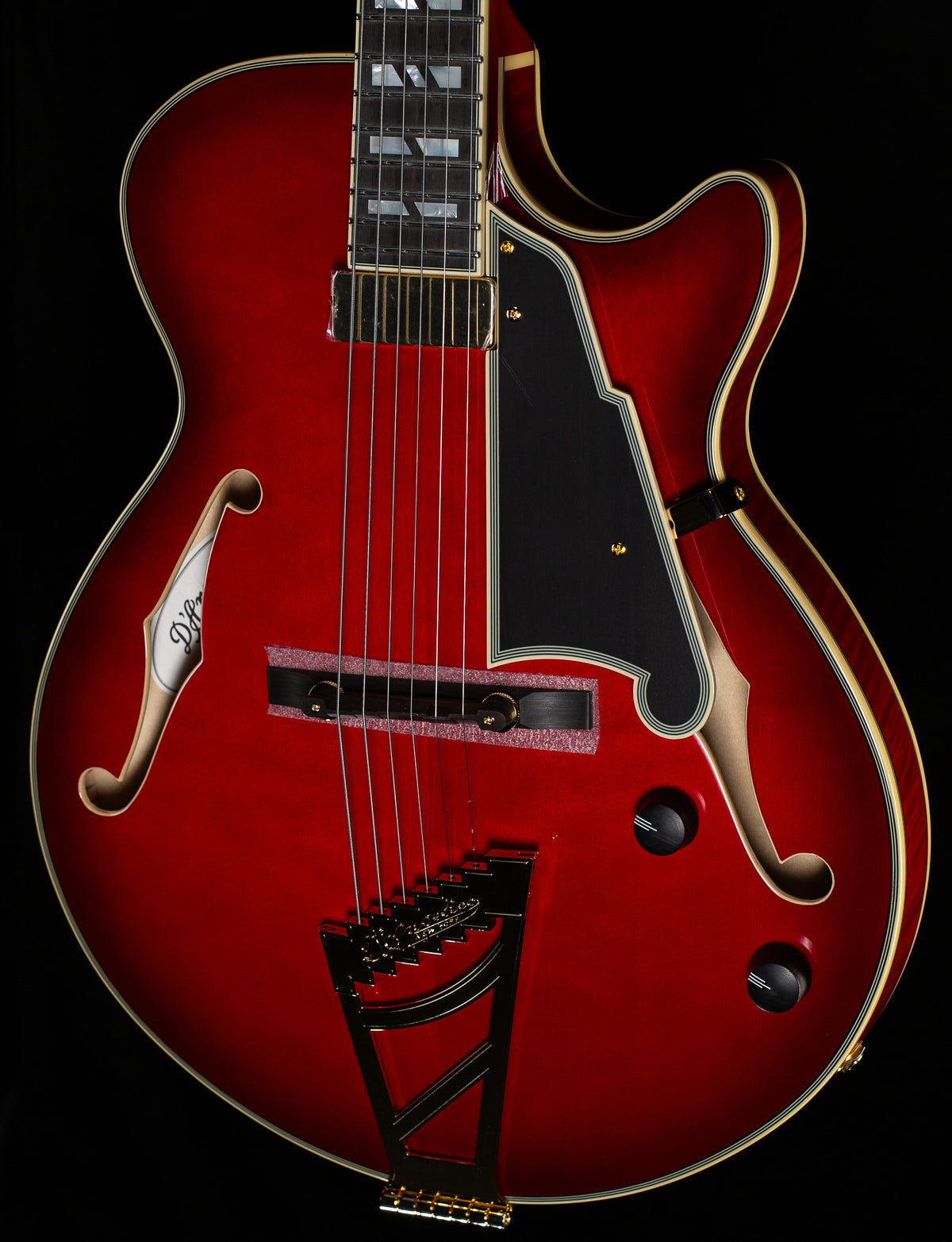 D&#39;Angelico Excel SS Soho Dark Cherry Sunburst (329)