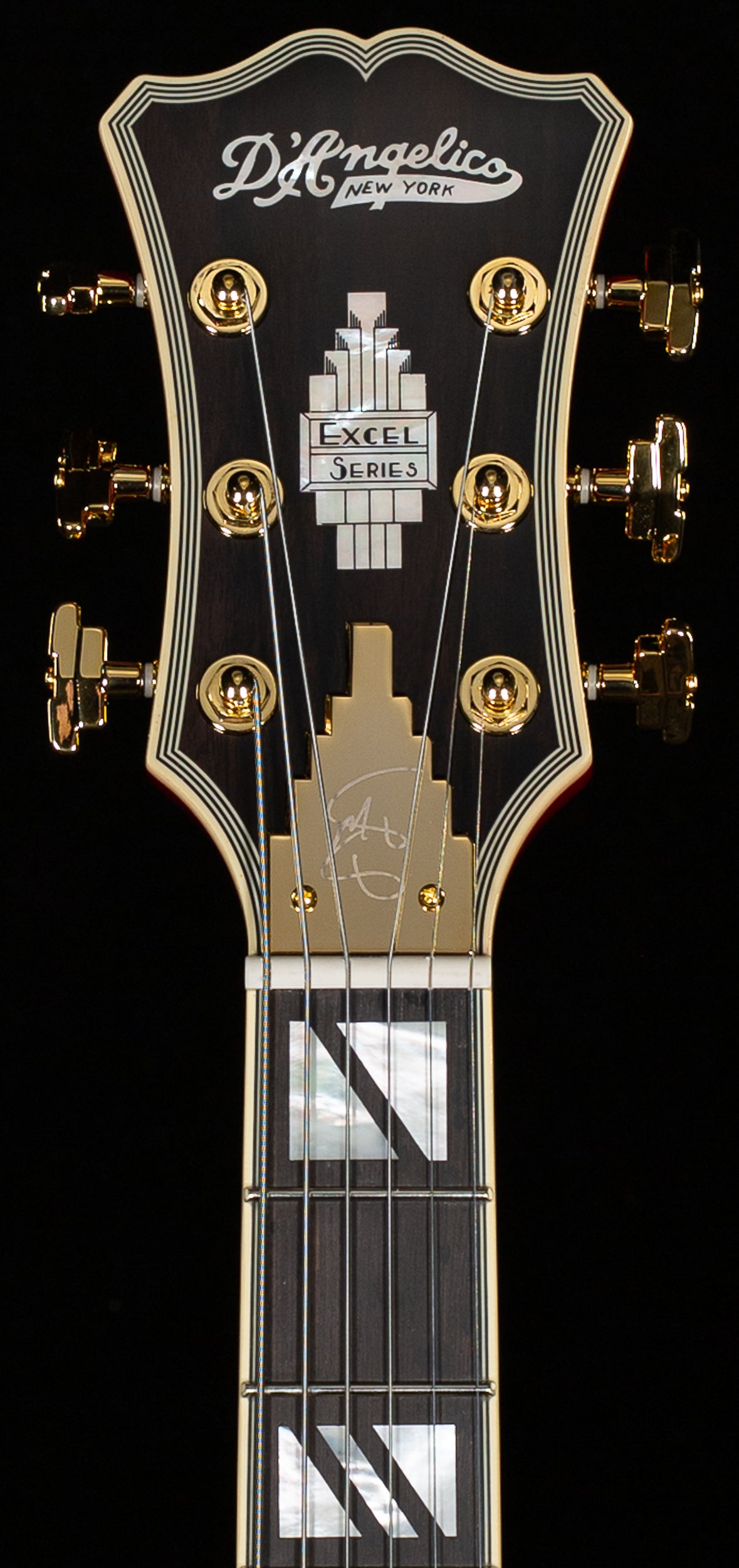 D&#39;Angelico Excel SS Soho Dark Cherry Sunburst (329)
