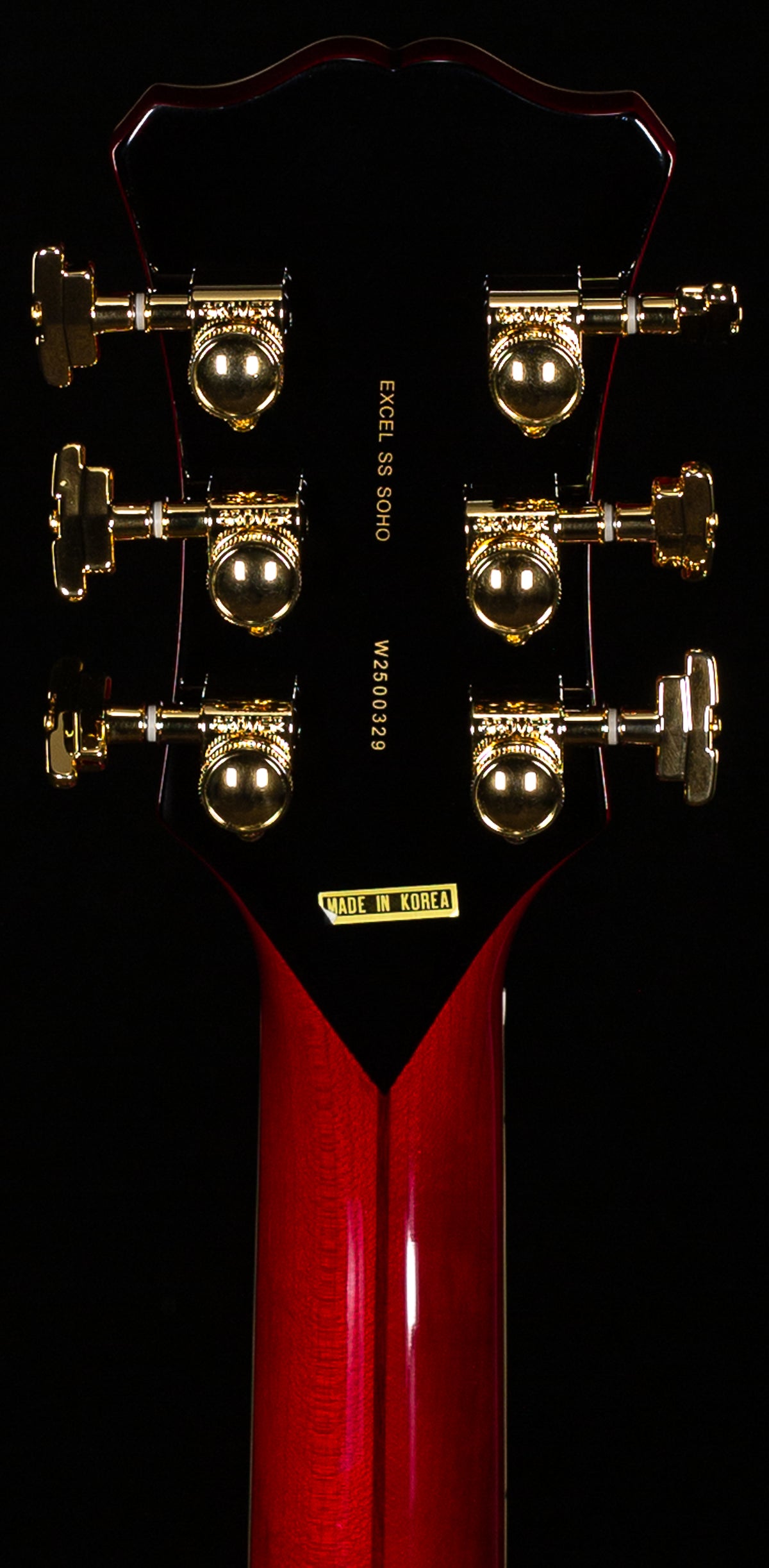 D&#39;Angelico Excel SS Soho Dark Cherry Sunburst (329)