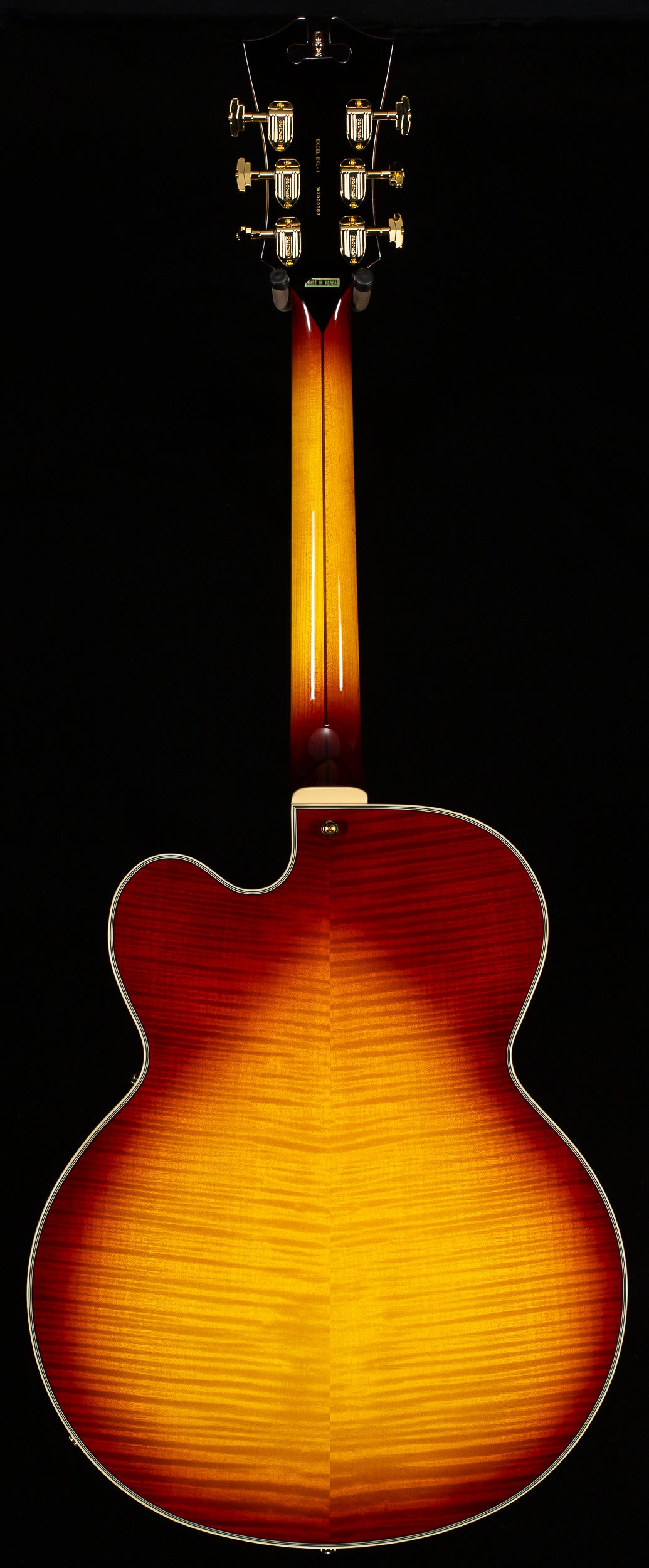 D&#39;Angelico Excel EXL-1 Dark Iced Tea Burst Demo (587)
