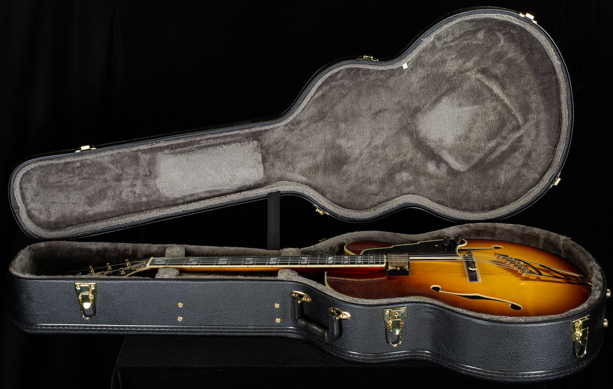 D&#39;Angelico Excel EXL-1 Dark Iced Tea Burst Demo (587)