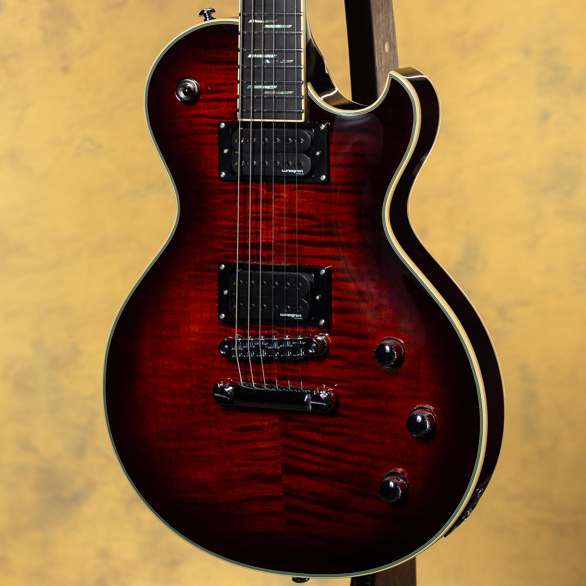 2025 Schecter Solo II Supreme Cat's Eye Black Burst
