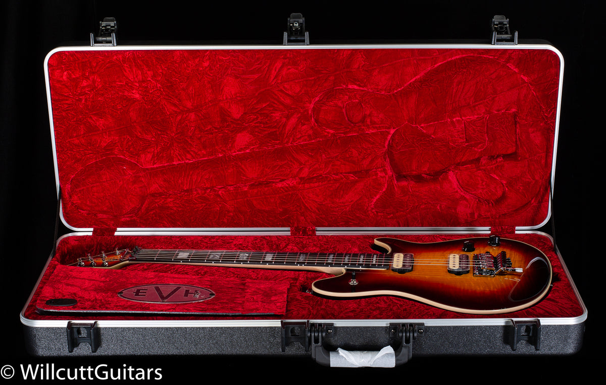 EVH Custom Shop Wolfgang USA 5A Flame Top 3-Tone Burst (19A)