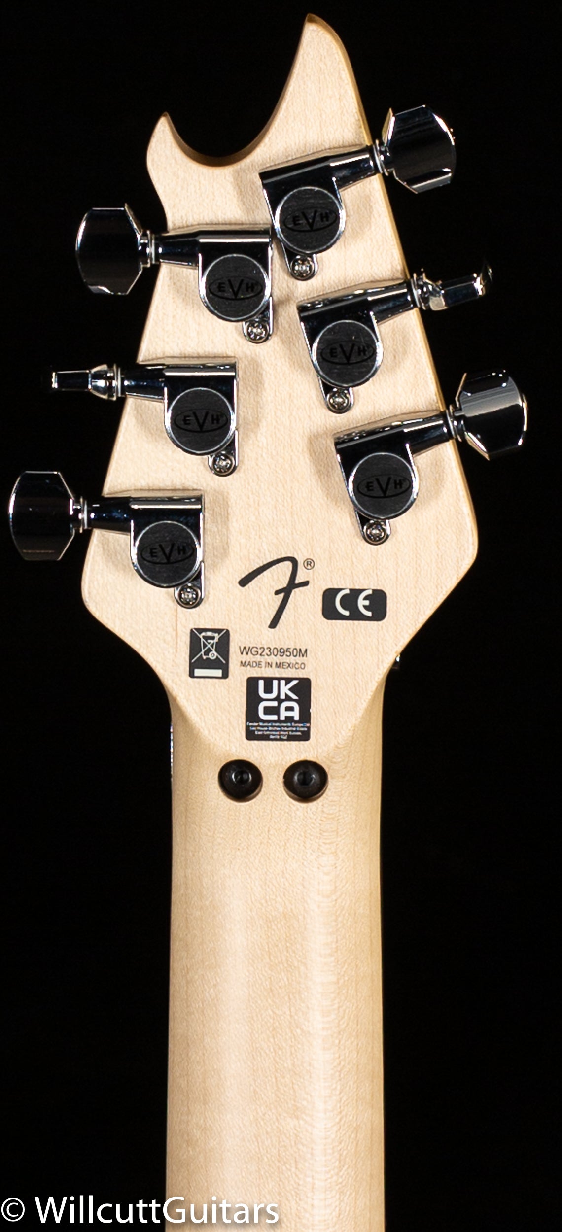 EVH Wolfgang Special Ebony Fingerboard Ivory (950) - Willcutt Guitars