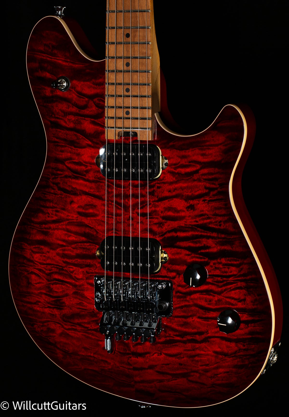EVH Wolfgang Special QM Baked Maple Fingerboard Sangria (790)