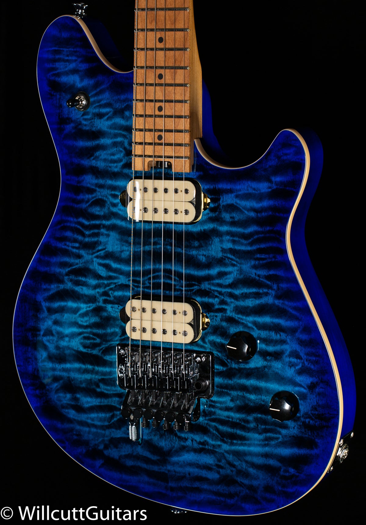 EVH Wolfgang Special QM Baked Maple Fingerboard Chlorine Burst (819)