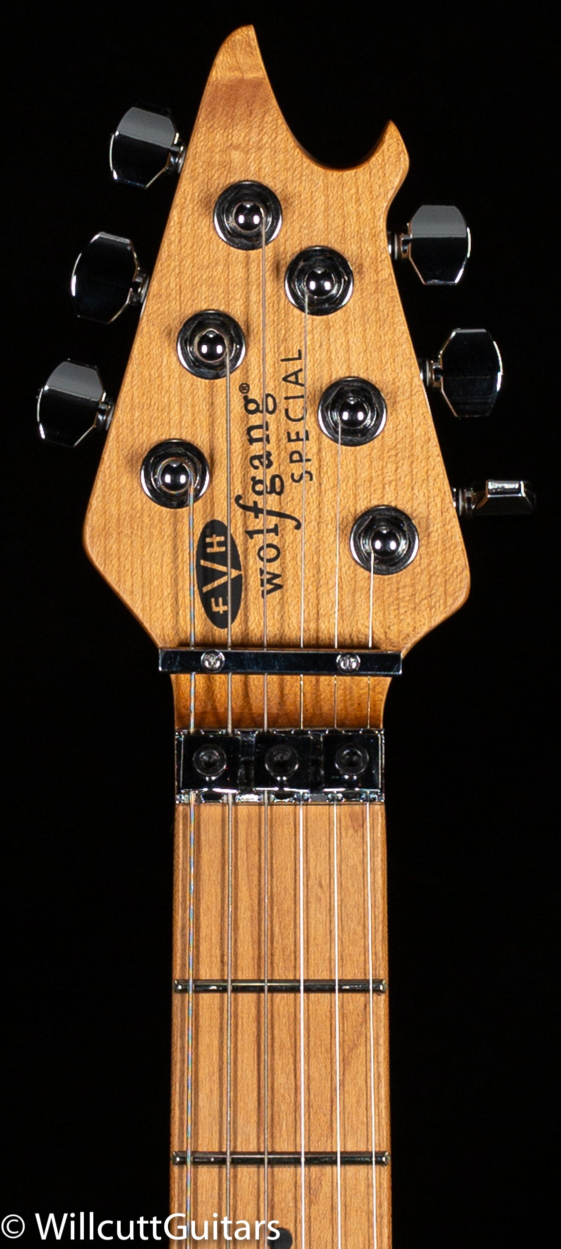 EVH Wolfgang Special QM Baked Maple Fingerboard Chlorine Burst (819)