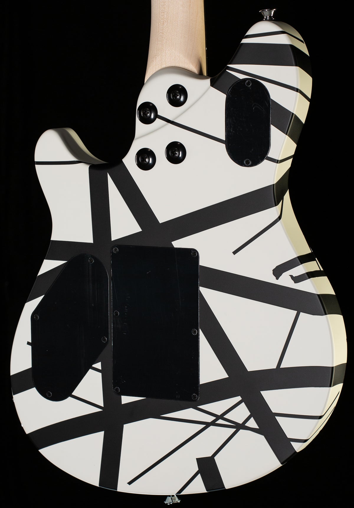 EVH Wolfgang Special Striped Series Ebony Fingerboard Black and White (469)