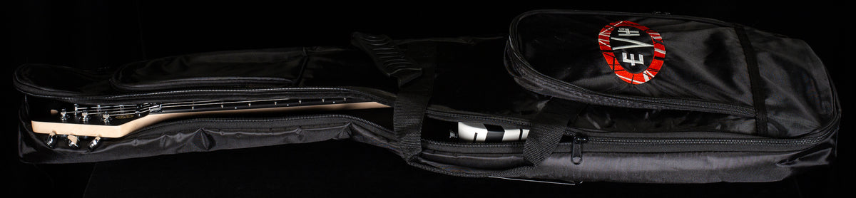 EVH Wolfgang Special Striped Series Ebony Fingerboard Black and White (469)