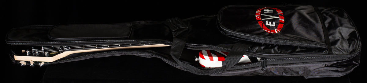 EVH Wolfgang Special Striped Series Red, Black, and White (942)