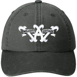 Willcutt Guitars Garment Hat Black White Logo