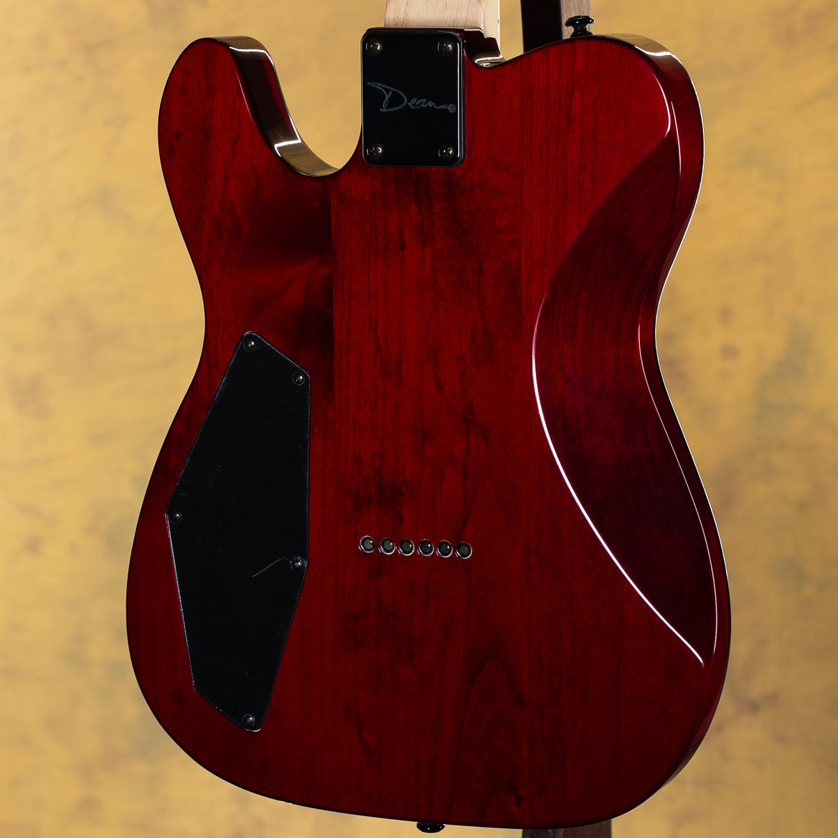Dean Trans Red Flame Top HH T Style