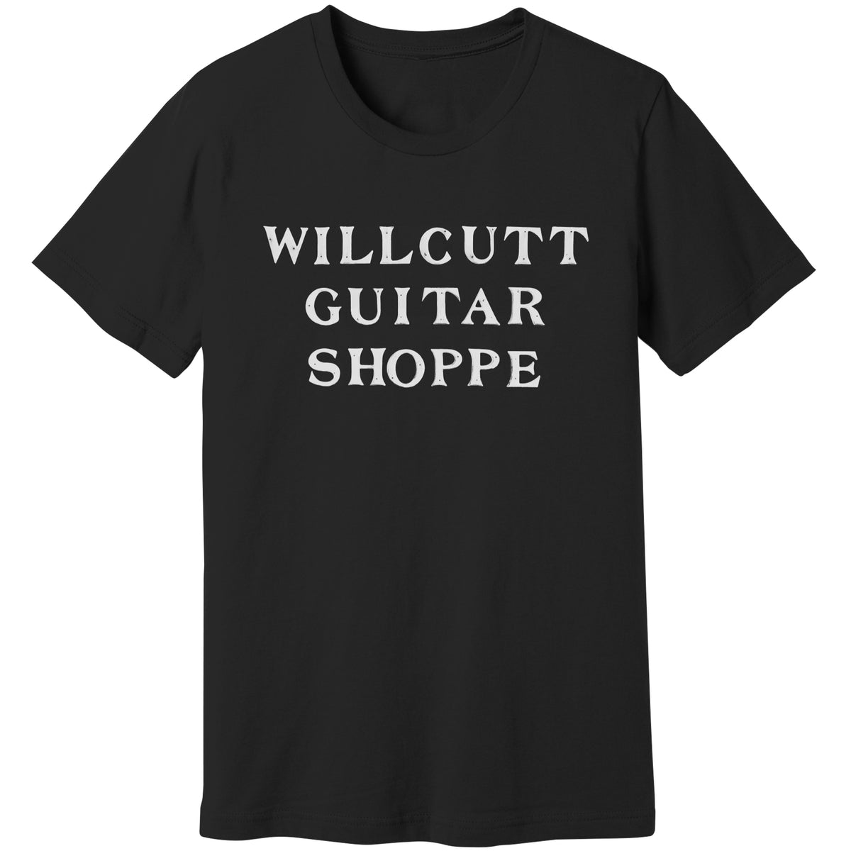 Willcutt Guitars Vintage 1979 Sign T-Shirt Black