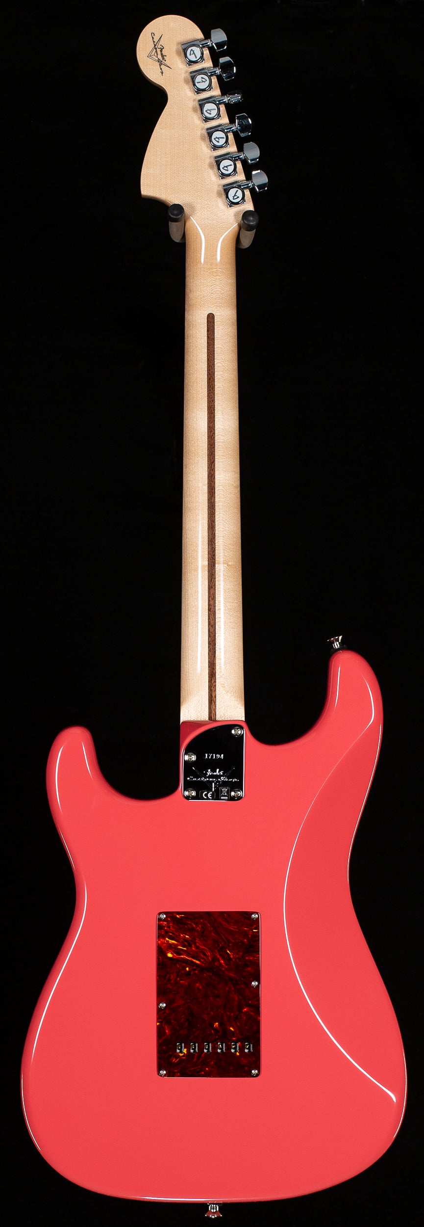 Fender Custom Shop American Custom Stratocaster HSS Faded Aged Fiesta Red NOS (194)