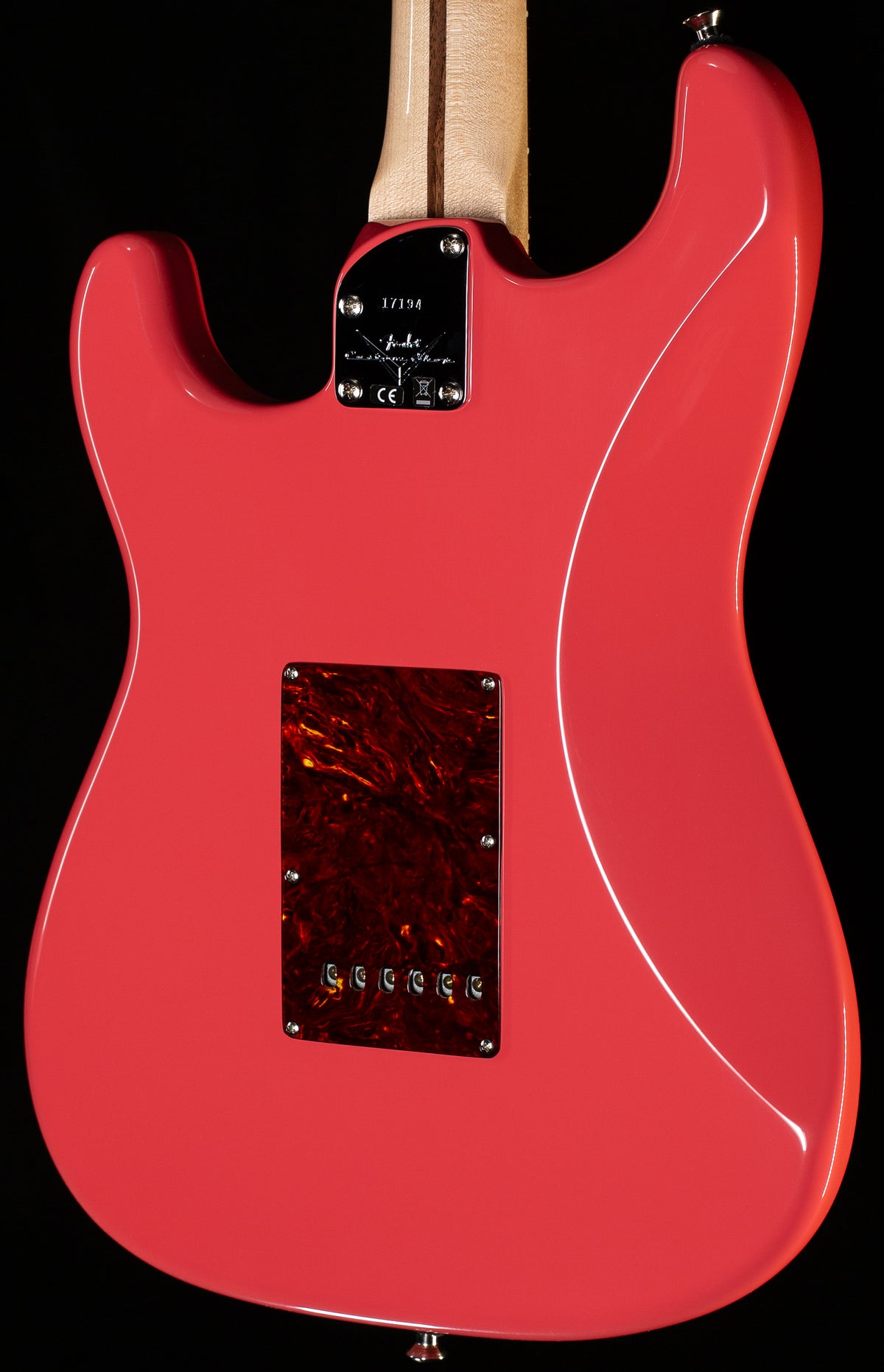 Fender Custom Shop American Custom Stratocaster HSS Faded Aged Fiesta Red NOS (194)