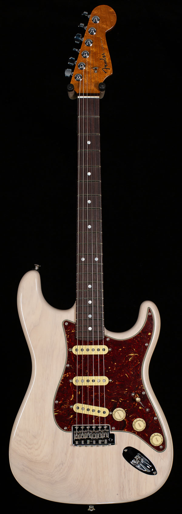 Fender Stratocaster ホワイト Fender Stratocaster with MIJ Neck Olympic White | The Music Zoo