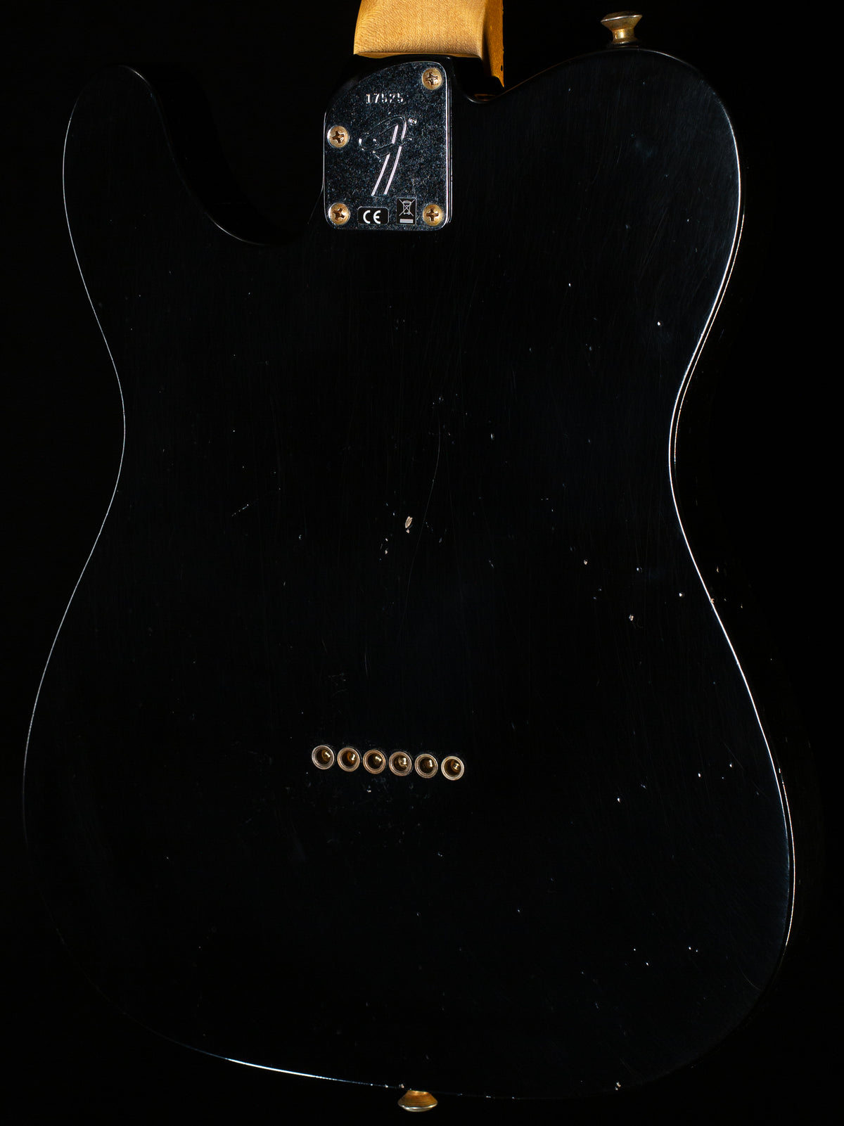 Fender Custom Shop Postmodern Telecaster Journeyman Relic Maple Aged Black (525)