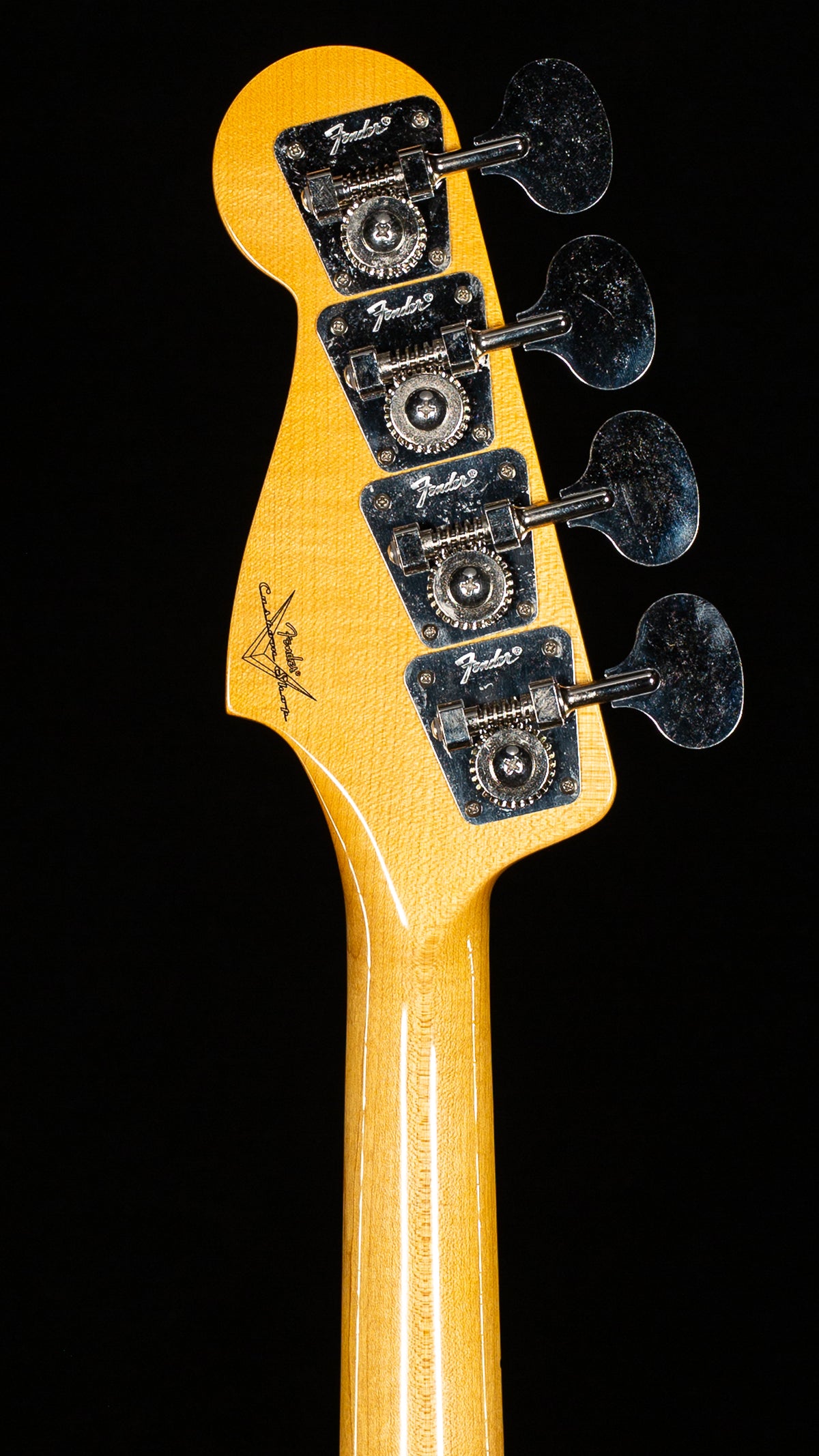 Fender Custom Shop Jazz Bass Mahogany Dlx Closet Classic Wide Fade Chocolate 2-Tone Sunburst (382)