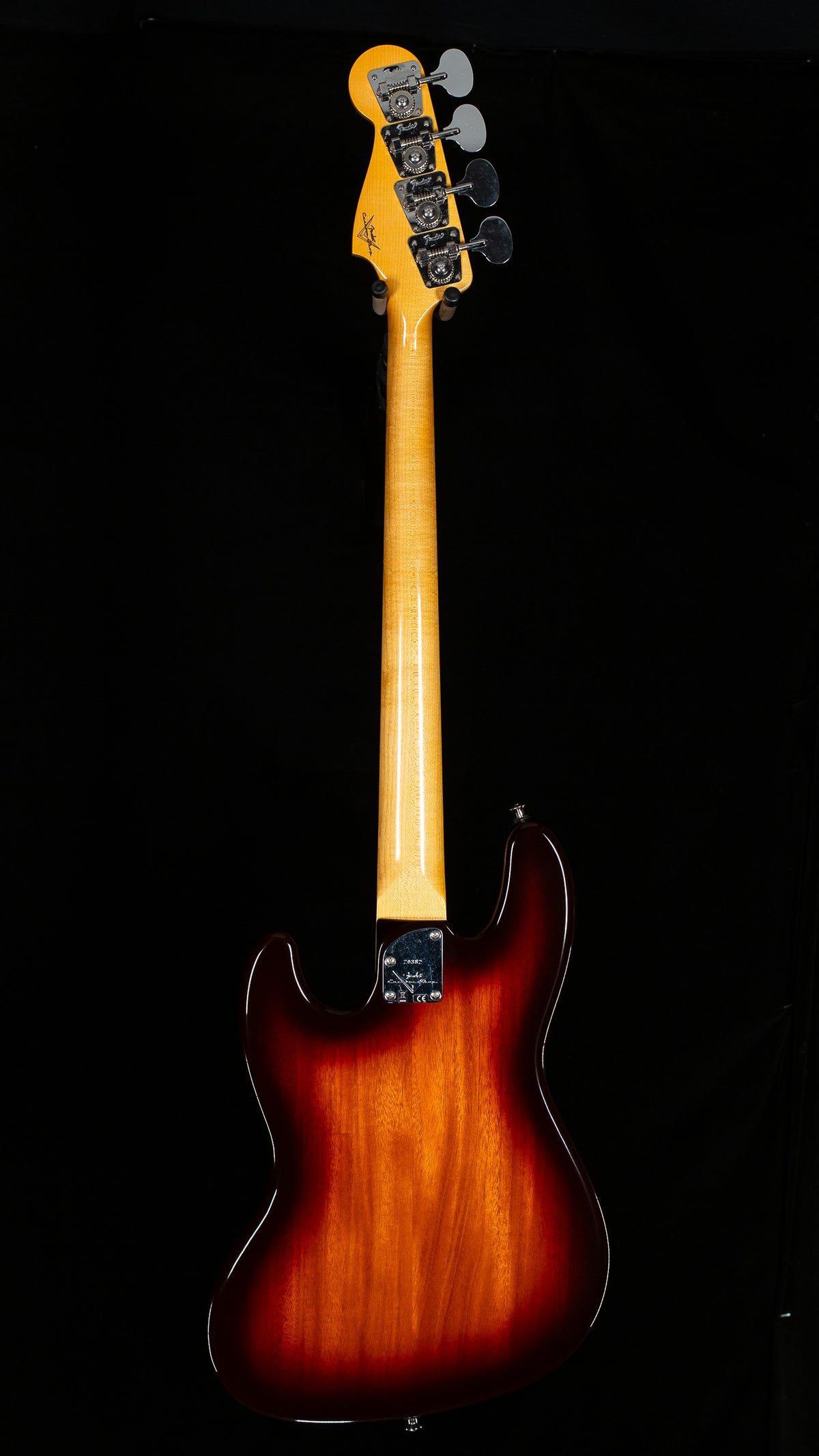 Fender Custom Shop Jazz Bass Mahogany Dlx Closet Classic Wide Fade Chocolate 2-Tone Sunburst (382)