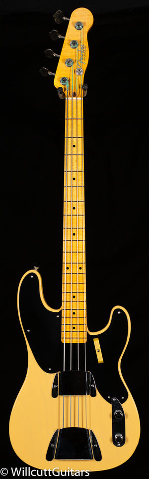 Fender Custom Shop Vintage Custom 1951 Precision Bass NOS, Maple Fingerboard, Nocaster Blonde (823)