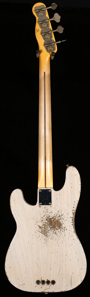 Fender Custom Shop Masterbuilt Jason Smith 1951 Precision Bass Heavy Relic White Blonde (885)