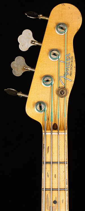 Fender Custom Shop Masterbuilt Jason Smith 1951 Precision Bass Heavy Relic White Blonde (885)