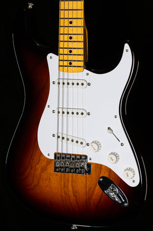 Fender Custom Shop Limited Edition 70th Anniversary 1954 Stratocaster Deluxe Classic Classic Wide-Fade 2-Color Sunburst (254)